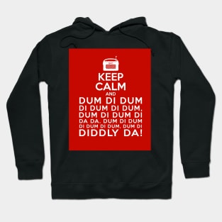 Keep Calm and Dum di dum Archers Theme Tune Hoodie